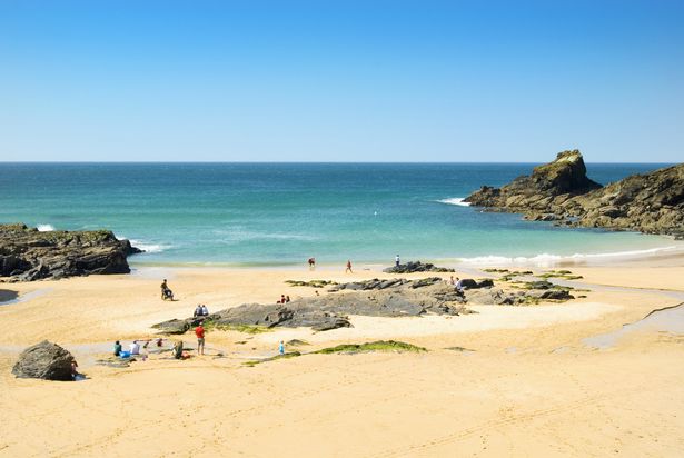 Trevone Bay in Padstow