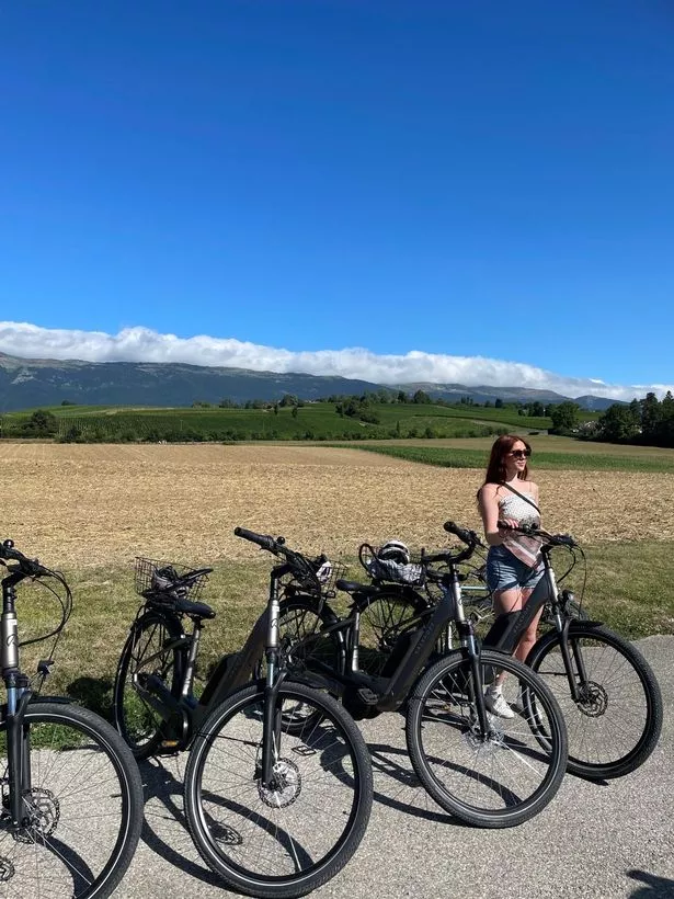 Emily Malia, Journalist, in Geneva, Switzerland 