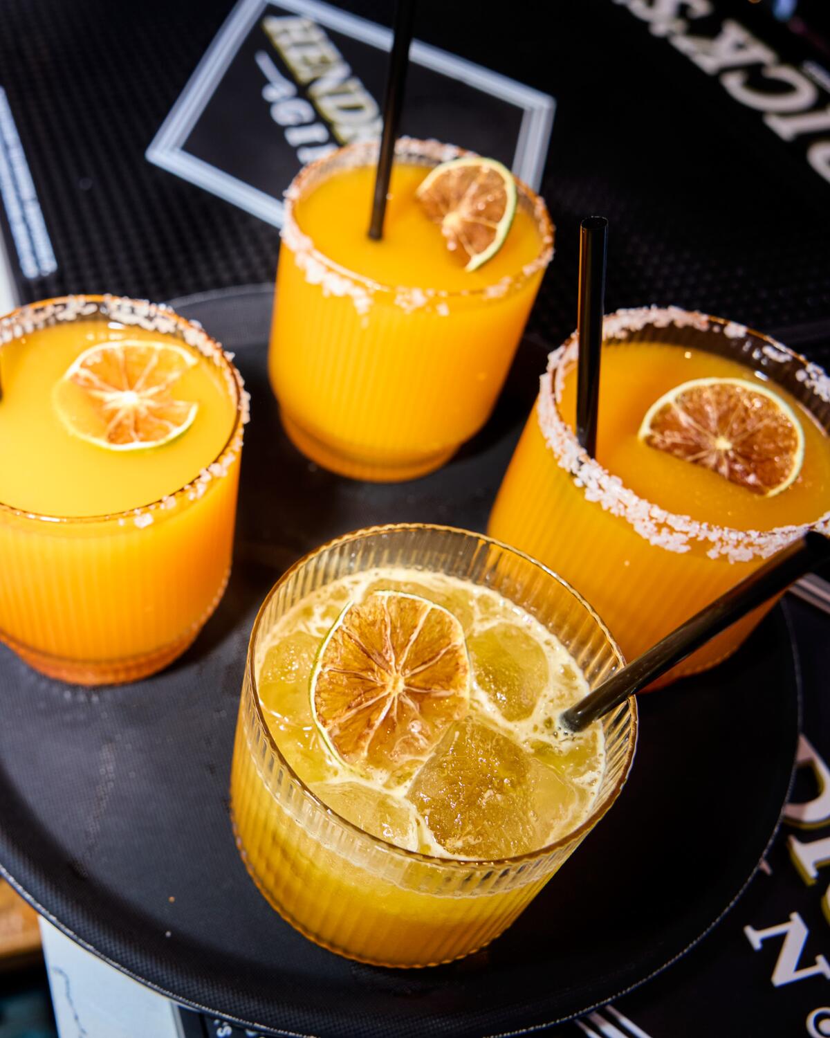 Mango Passionfruit Margaritas at Untamed Spirits on Tuesday, June 10, 2025 in Los Angeles, CA.