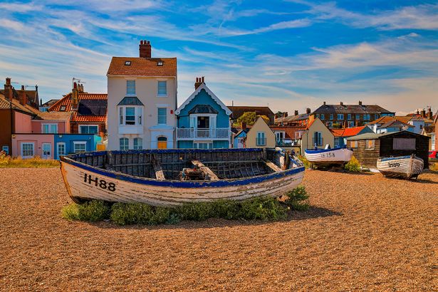 A boat on the beachfront