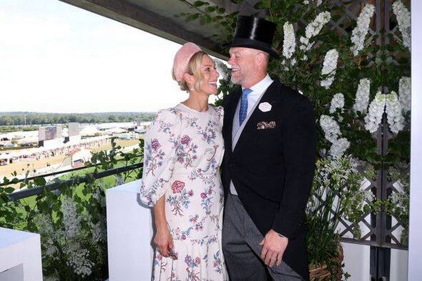 Zara Tindall and Mike Tindall attends Royal Ascot  on June 18, 2025