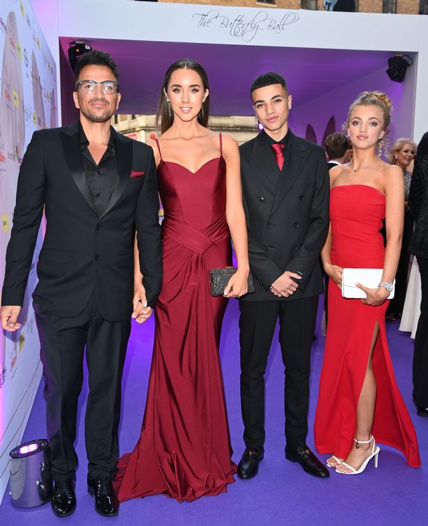 Peter Andre,Emily Andre,Junior & Princess Andre