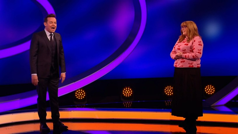 Jenny Ryan on Celebrity Catchphrase.