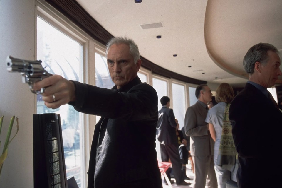 Terence Stamp in Steven Soderbergh's *The Limey*.