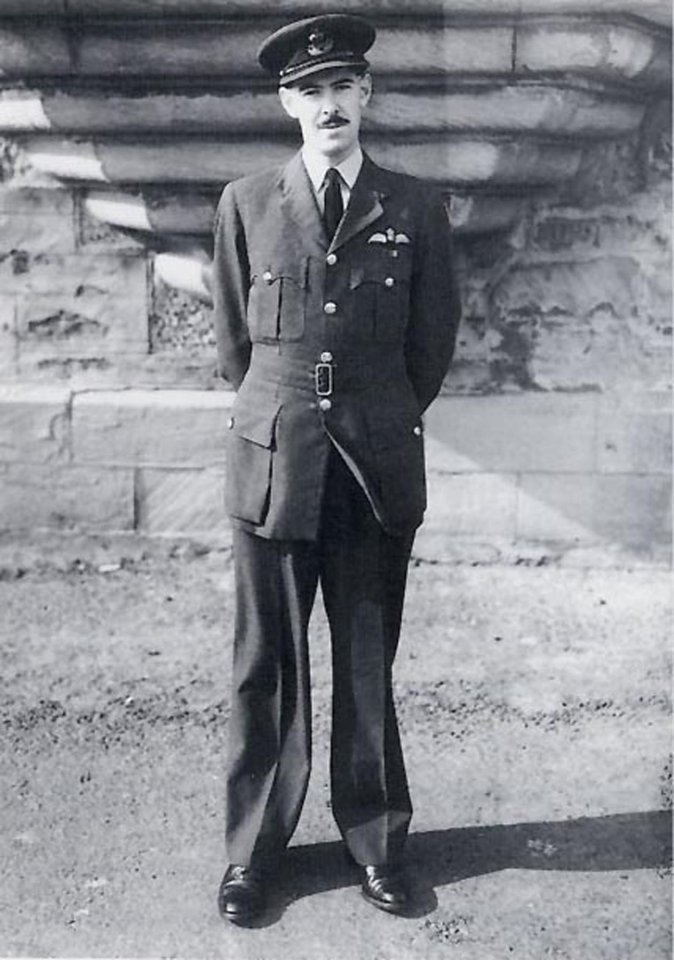 Flight Lt. John Cruickshank, RAF Victoria Cross recipient.