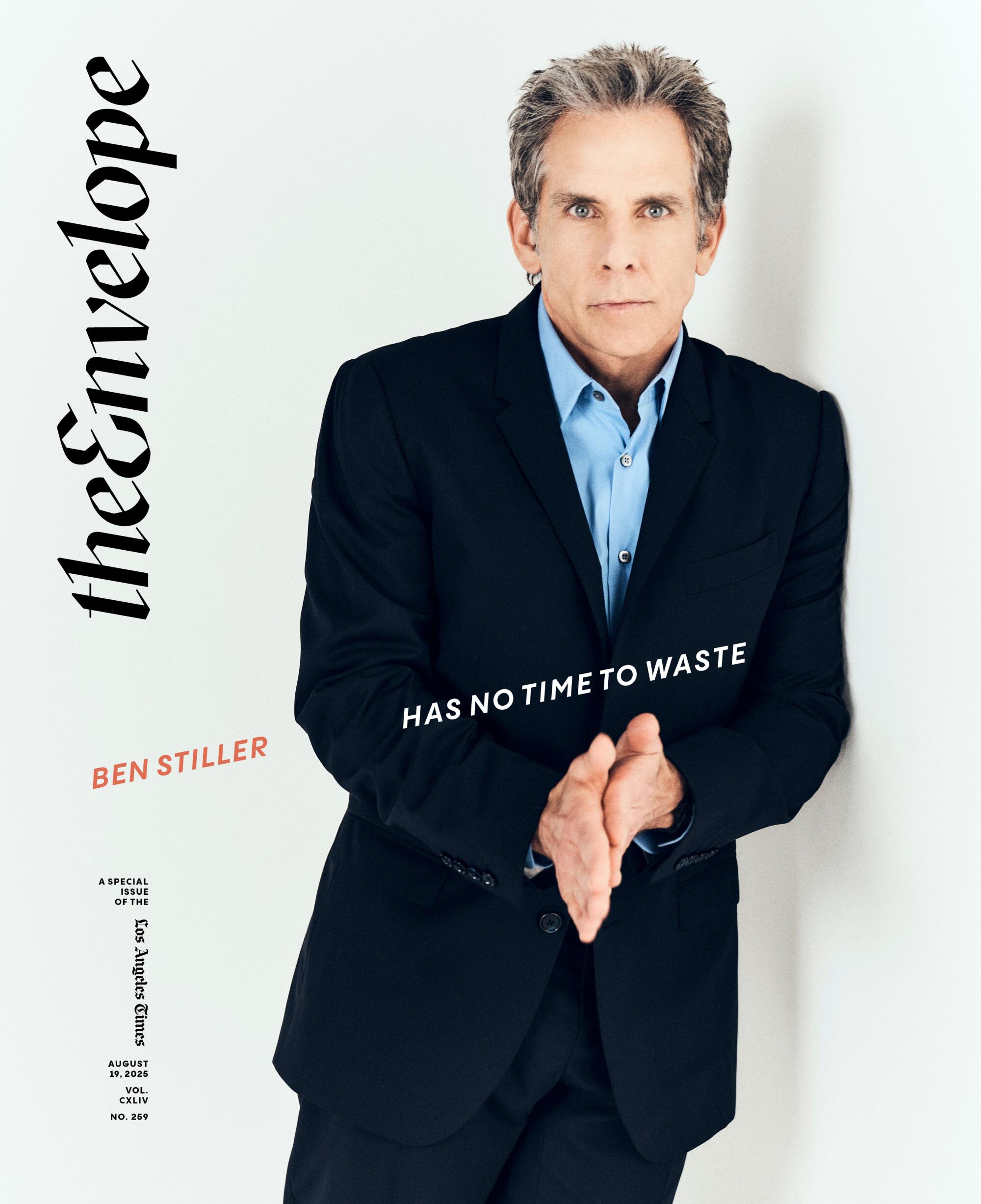 The Envelope magazine 0819 cover with Ben Stiller