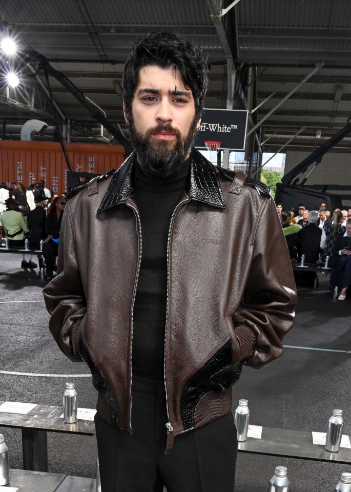 Zayn Malik at New York Fashion Week.