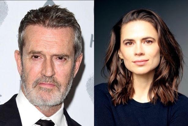 Hayley Attwell and Rupert Everett