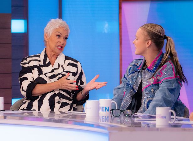 Denise Welch and JoJo Siwa on Loose Women