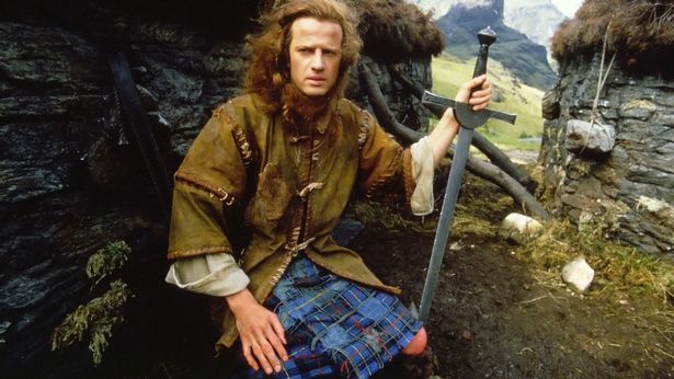 Christopher Lambert in the original Highlander