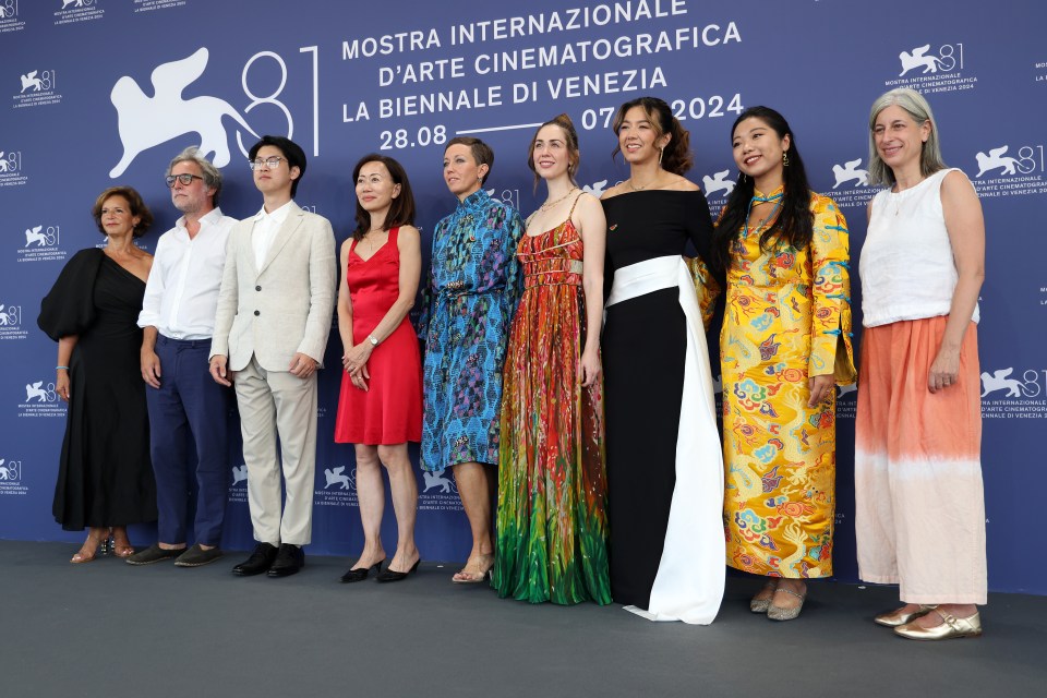 Photocall for the film "Mistress Dispeller" at the Venice Film Festival.
