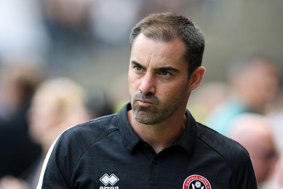 Ruben Selles, Sheffield United manager.