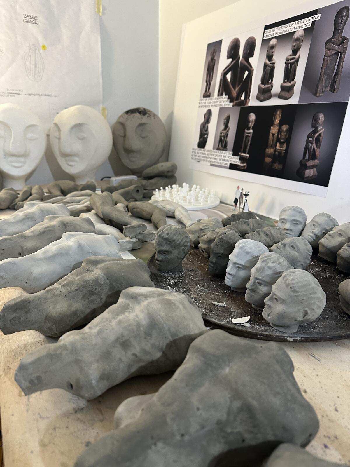 Carlo Maghirang's art installation "ANITO" is on display Aug. 23–Sept. 7 at Los Angeles State Historic Park.