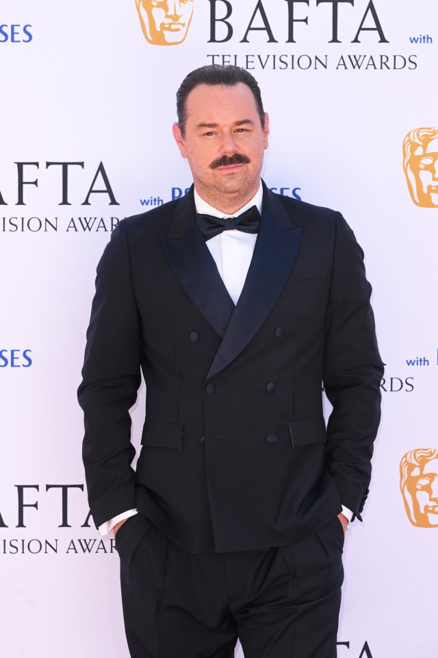 Danny Dyer at the BAFTA Television Awards.