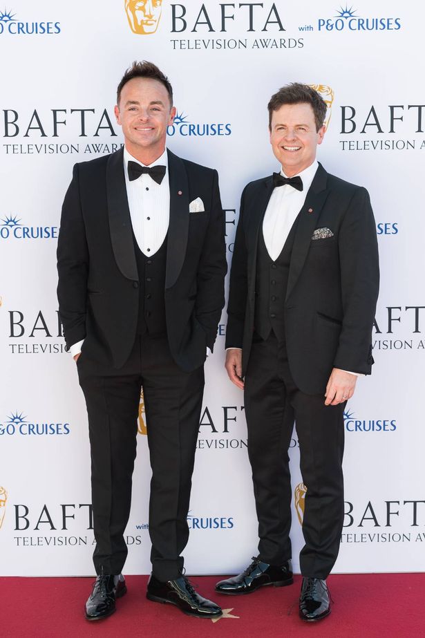 Ant and Dec on red carpet