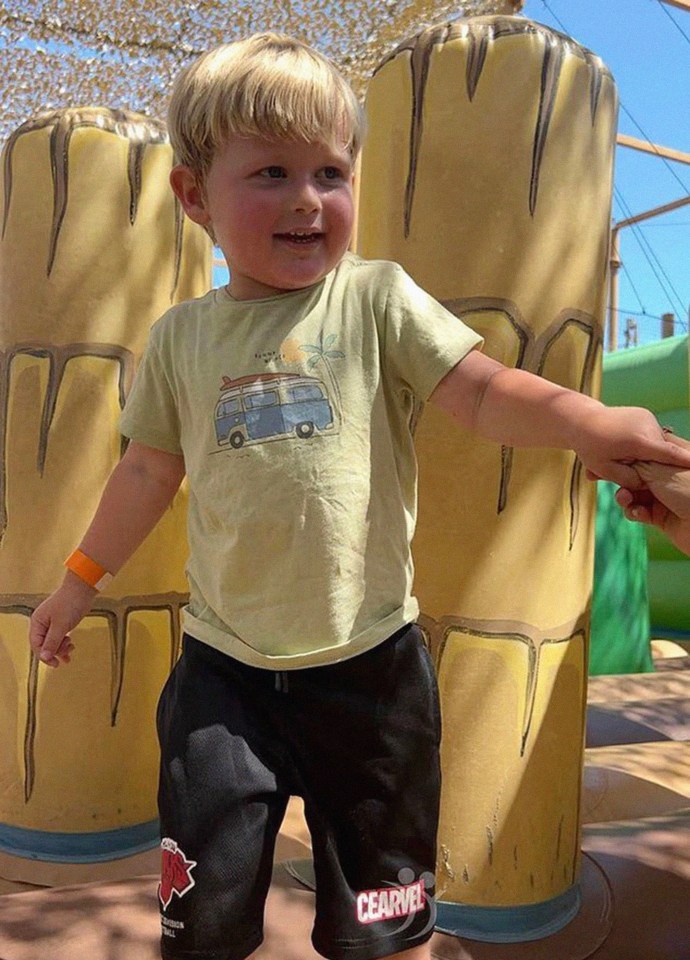 Photo of missing three-year-old boy, Oliver Pugh.