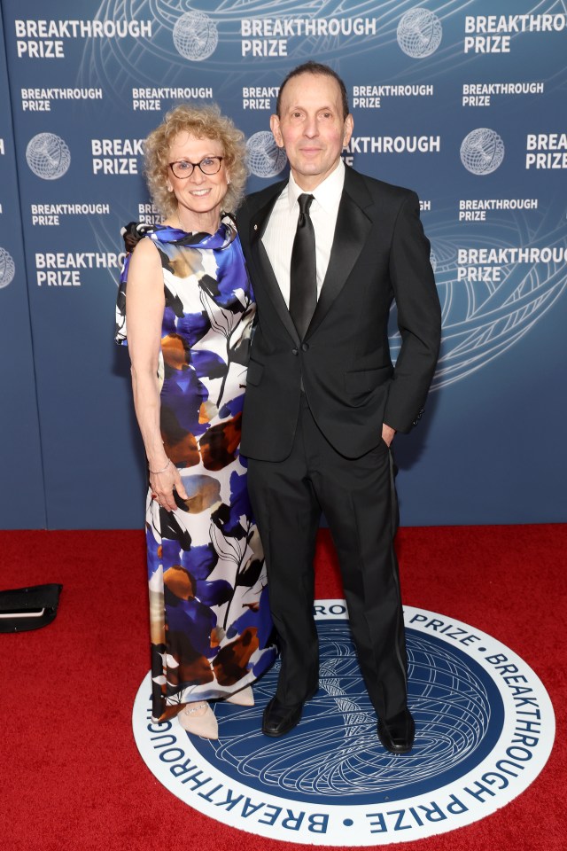Cheryl Rosen and Daniel J. Drucker at the Breakthrough Prize Ceremony.