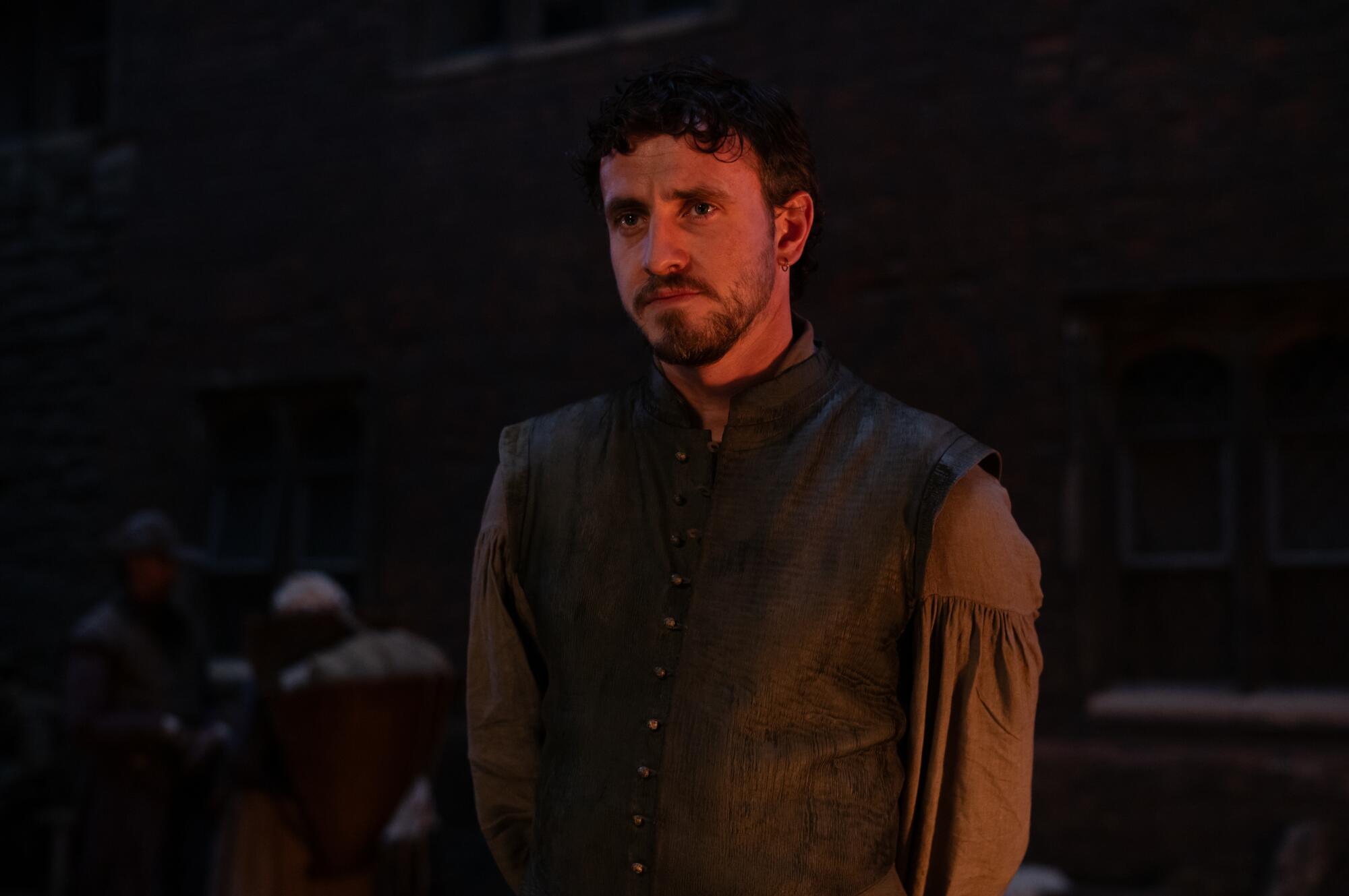 Paul Mescal as William Shakespeare in the movie "Hamnet."