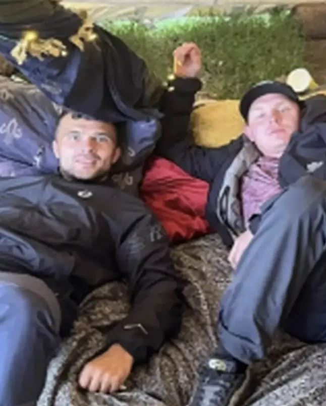 Elias Morgan and Anthony Cleary, accused of murder.