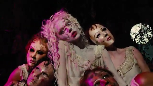 Lady Gaga in the music video for "The Dead Dance."