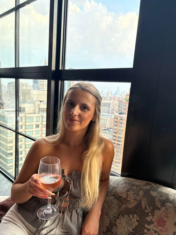 kenzi devine at Moxy hotel rooftop bar