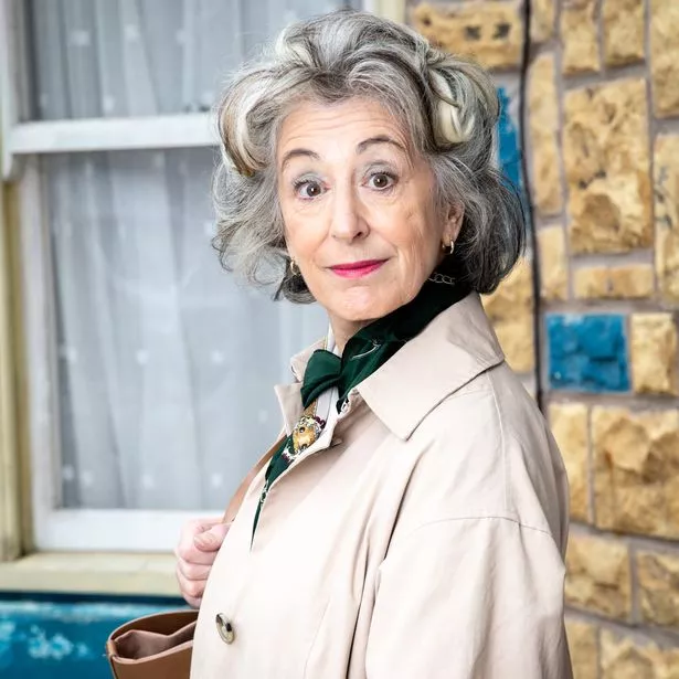 Evelyn Plummer returned to Coronation Street on Friday