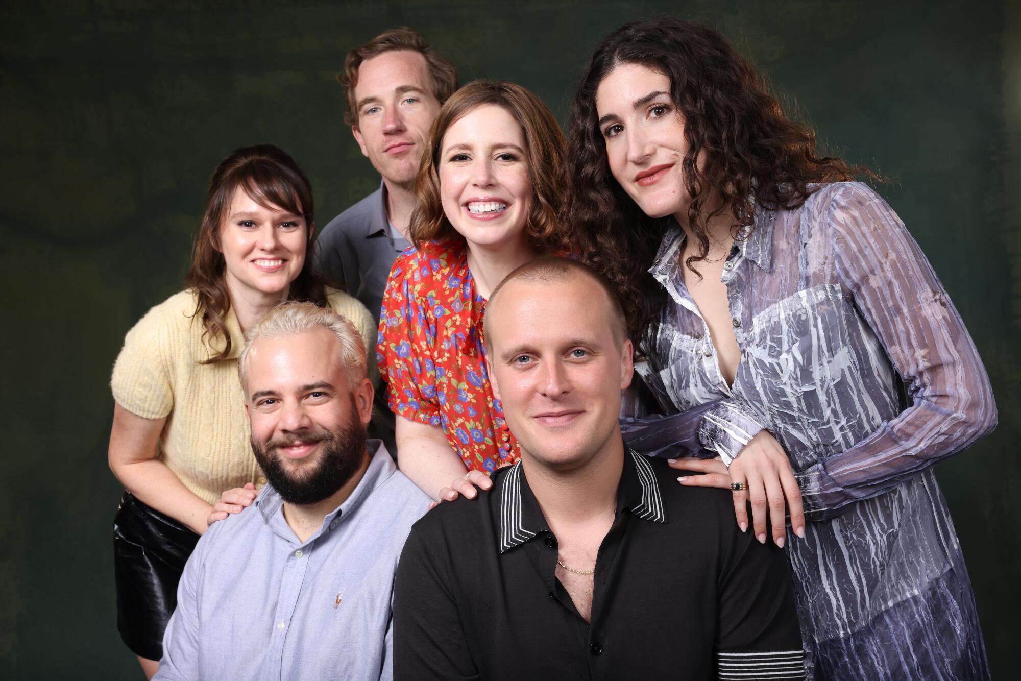 Connor O'Malley, Vanessa Bayer, Kate Berlant, Claudia O'Doherty, Eric Rahill and John Early from the film "Maddie's Secret."