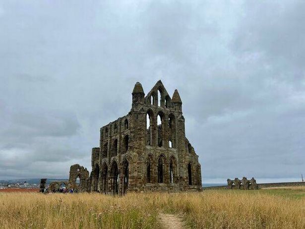 the ruins of an abbey