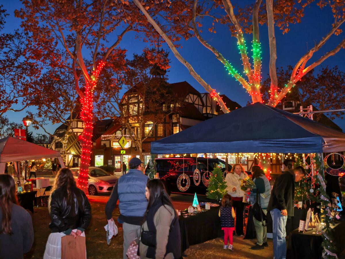 There will be European-style markets to peruse.