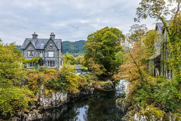 Betws-y-Coed is a small village in the heart of the Eryri national park
