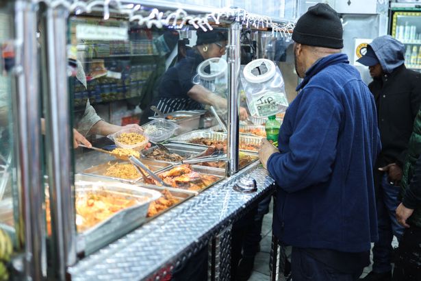 Deli counter in an NYC bodega