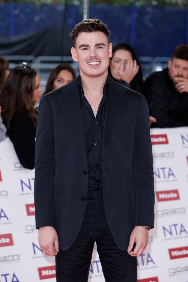 James Blake at the NTA awards.
