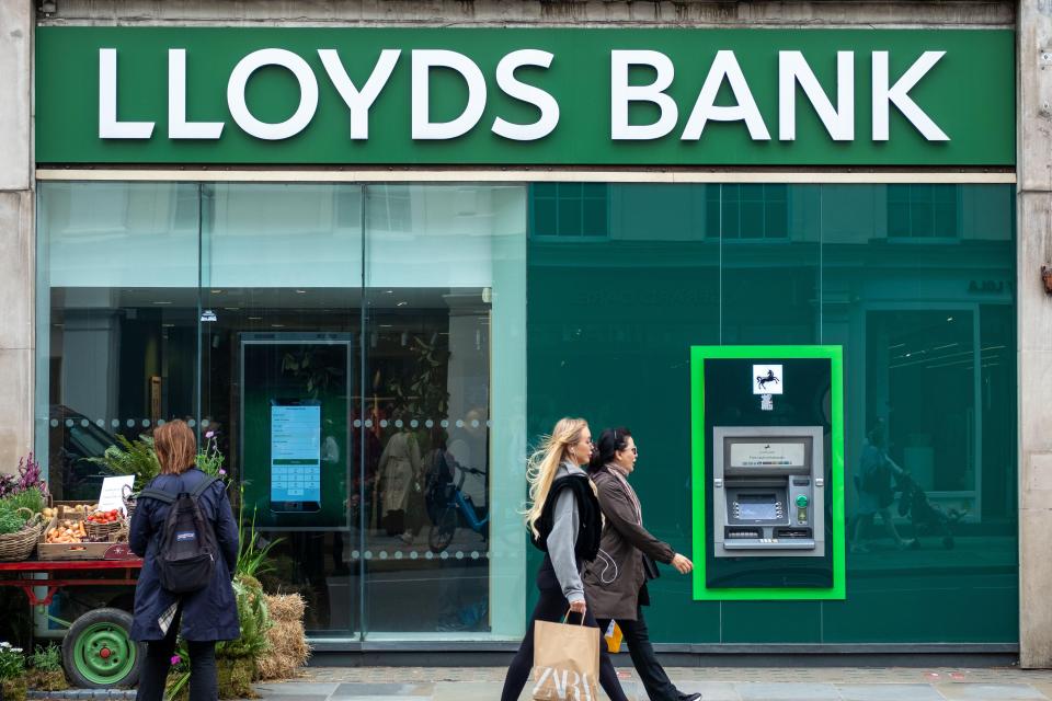 Lloyds Bank branch in Chelsea.