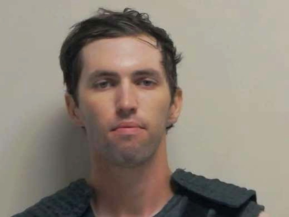 Mugshot of a man.