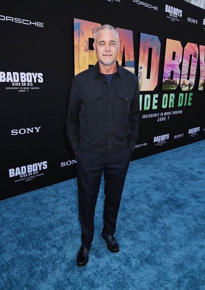 Eric Dane at the premiere of "Bad Boys: Ride or Die."
