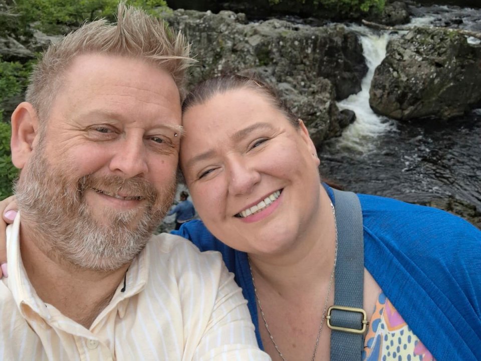 Photo of Arron and Dawn Clegg.