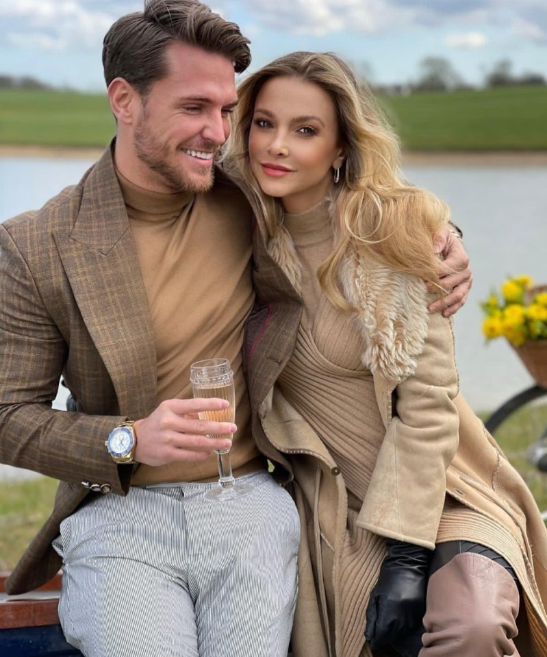 Tom Zanetti and Sophie Hermann from Celebs Go Dating.