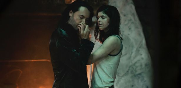 Alexandra Daddario and Jack Huston in Mayfair Witches