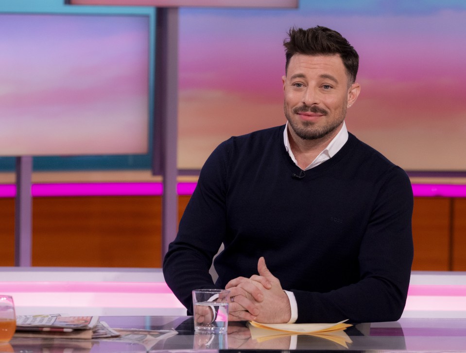 Duncan James on the 'Good Morning Britain' TV show.