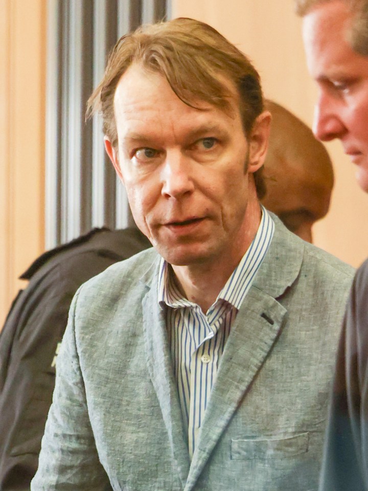 Christian Brueckner, prime suspect in the Madeleine McCann case, in court.
