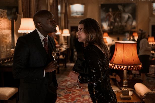 David Gyasi as Austin Dennison, Keri Russell as Kate Wyler
