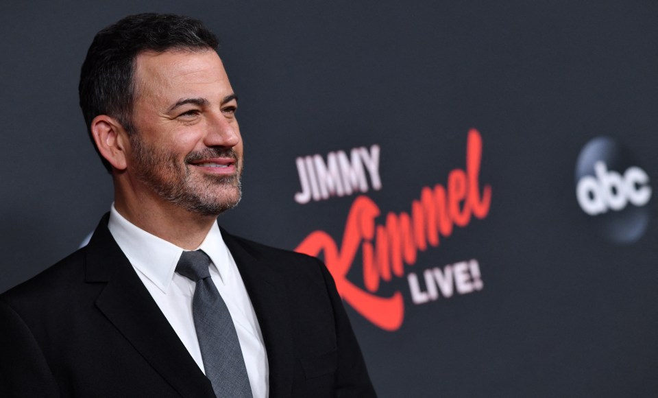 US television host Jimmy Kimmel.