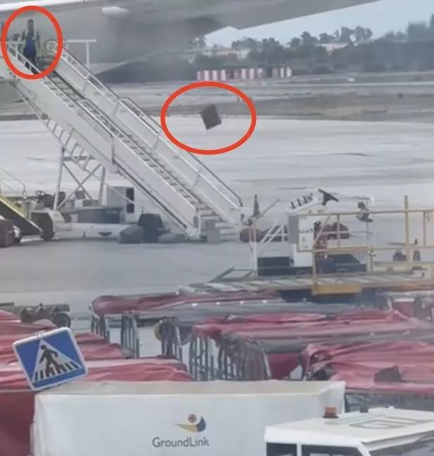 The bag and plane