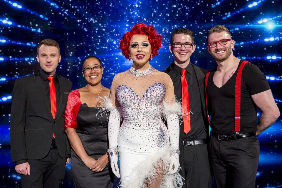 Group photo of Britain's Got Talent contestants.