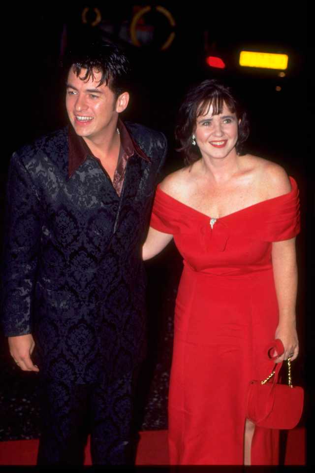 Shane Richie and Coleen Nolan at the National Television Awards.