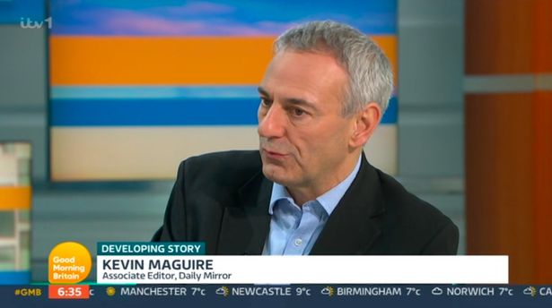 Susanna was joined by The Mirror journalist Kevin Maguire