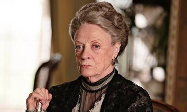 Dame Maggie Smith as Violet Crawley, Dowager Countess of Grantham in Downton Abbey