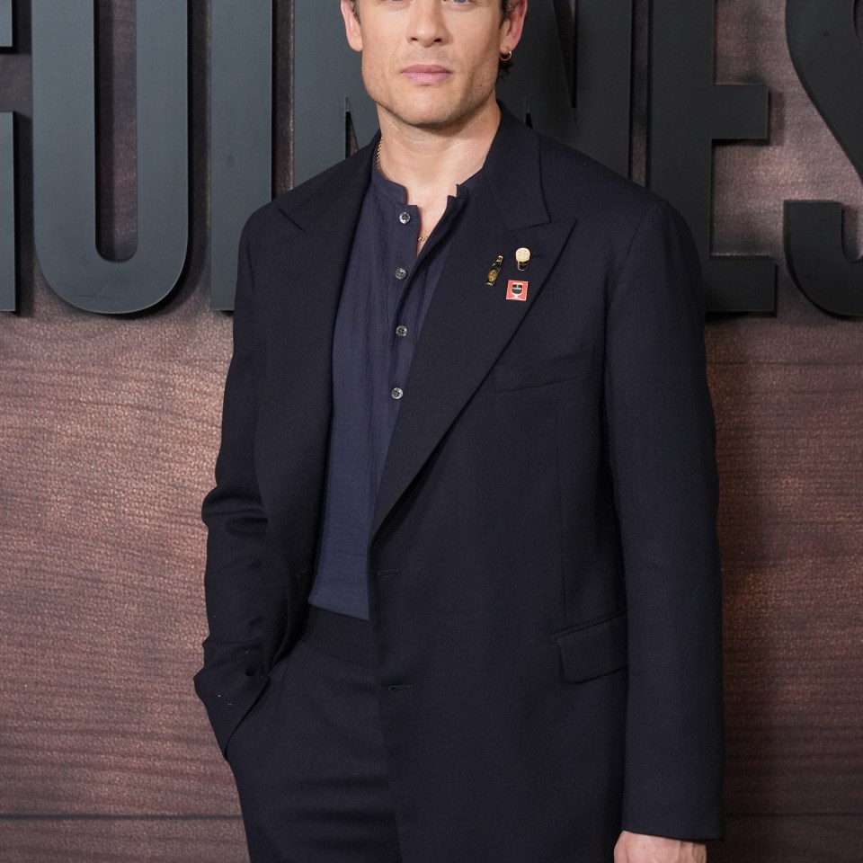 James Norton attending the London premiere of House of Guinness.