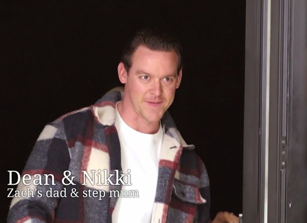 Dean on screen with his name underneath