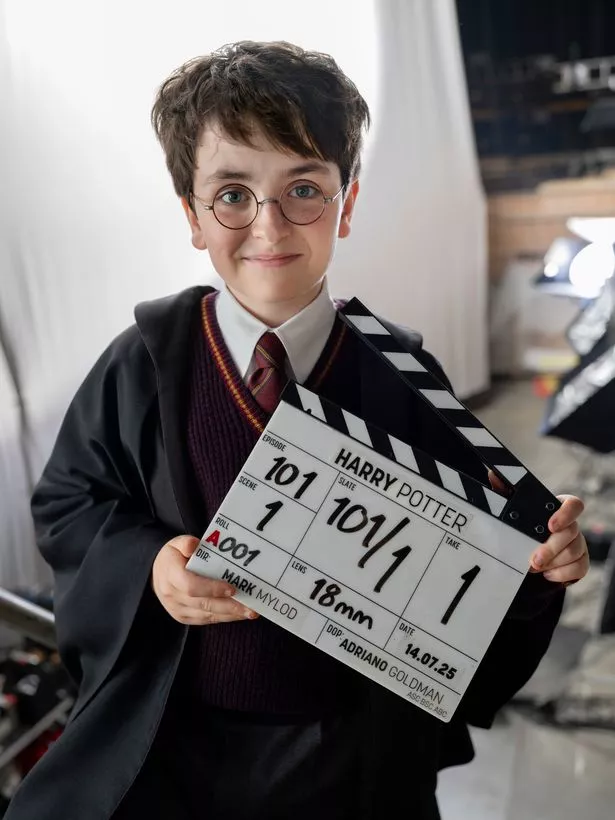 Dominic McLaughlin, who will portray Harry Potter,
